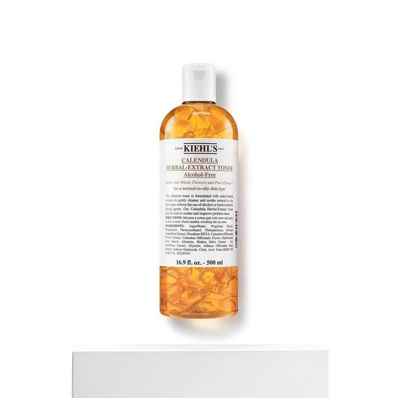 商品Kiehl's|香港直邮kiehl's科颜氏金盏花植物爽肤水500ml深层滋润补水保湿,价格¥680,第5张图片详细描述