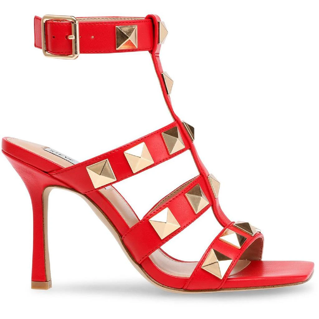 商品Steve Madden|Steve Madden Womens Capri Leather Strappy Heels,价格¥284,第3张图片详细描述