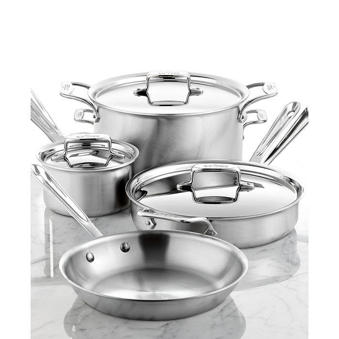 d5 Stainless Brushed 7-Piece Cookware Set - 100% Exclusive商品第6张图片规格展示