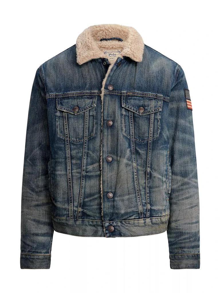 商品Ralph Lauren|Rigid Denim Trucker Jacket,价格¥2238,第1张图片