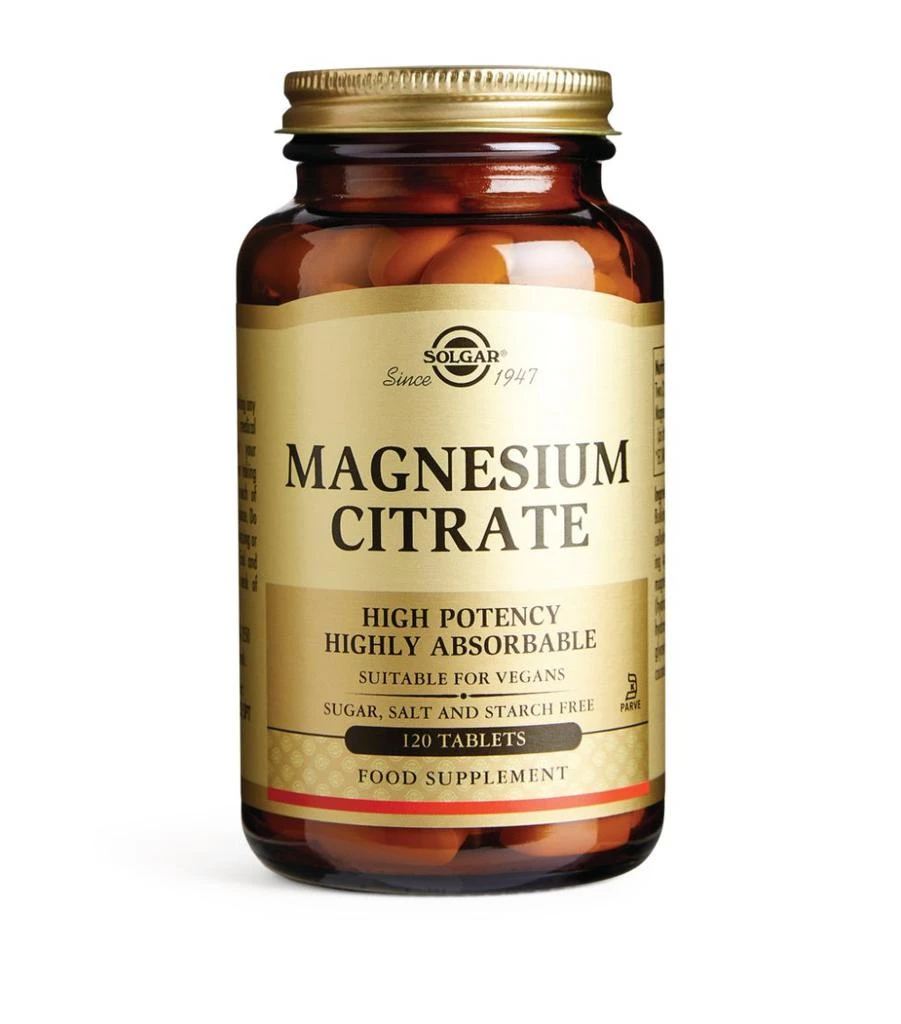 商品Solgar|Magnesium Citrate (120 Tablets),价格¥221,第1张图片