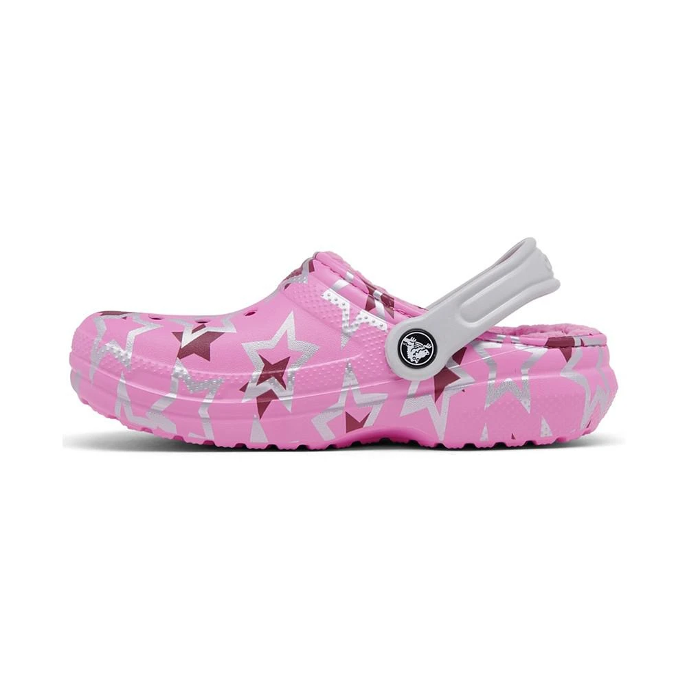 商品Crocs|Little Girls Disco Dance Party Classic Lined Clogs from Finish Line,价格¥414,第3张图片详细描述