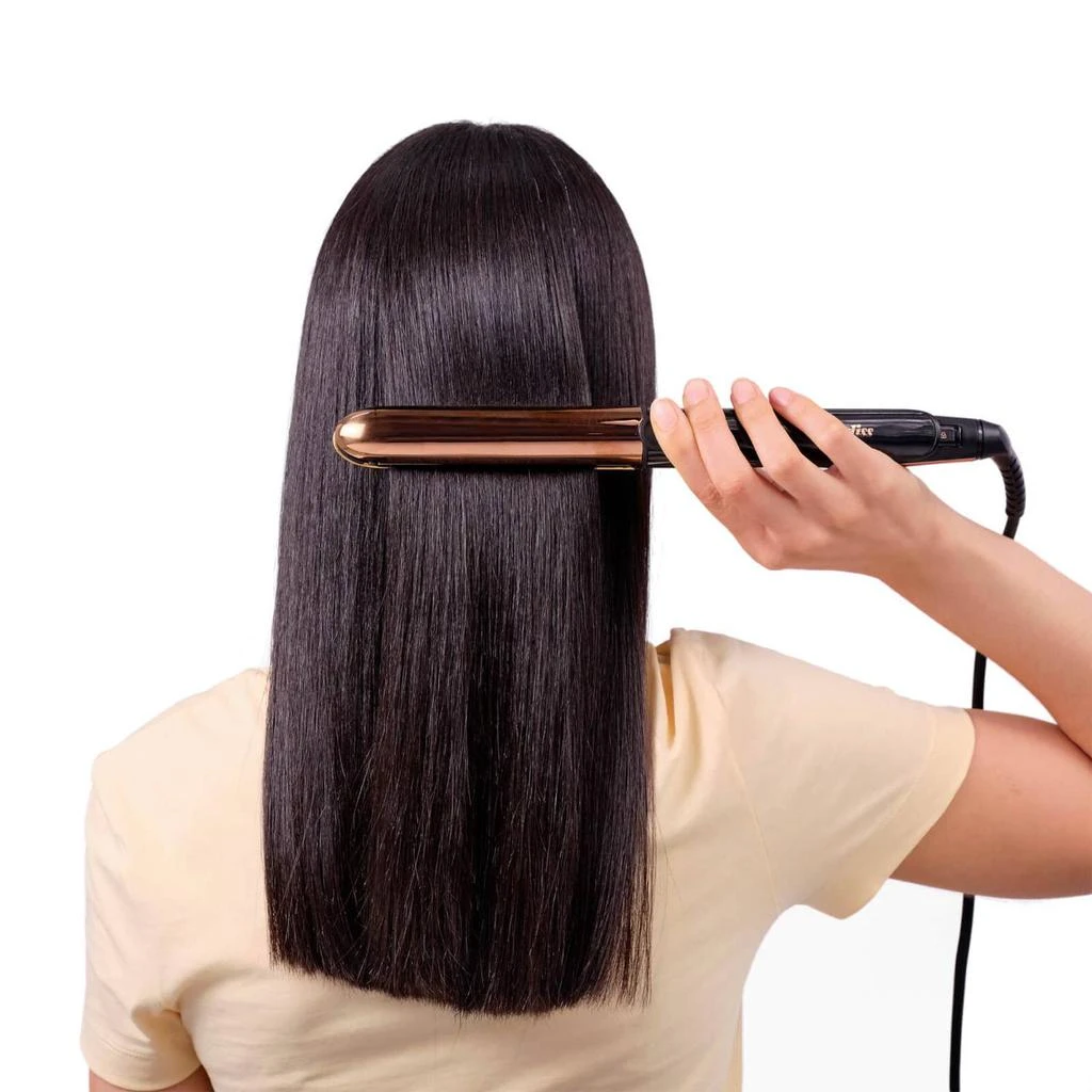 商品BaByliss|BaByliss Straight and Curl Brilliance Rose-Gold Hair Straightener,价格¥1125,第2张图片详细描述