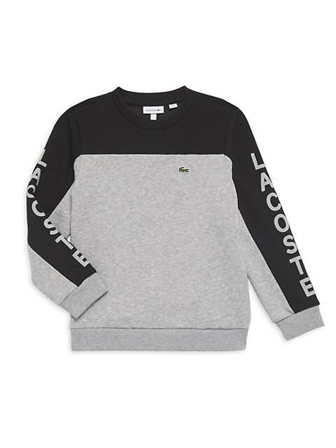 商品Lacoste|Little Boy's & Boy's Colorblock Crewneck Sweatshirt,价格¥602,第1张图片