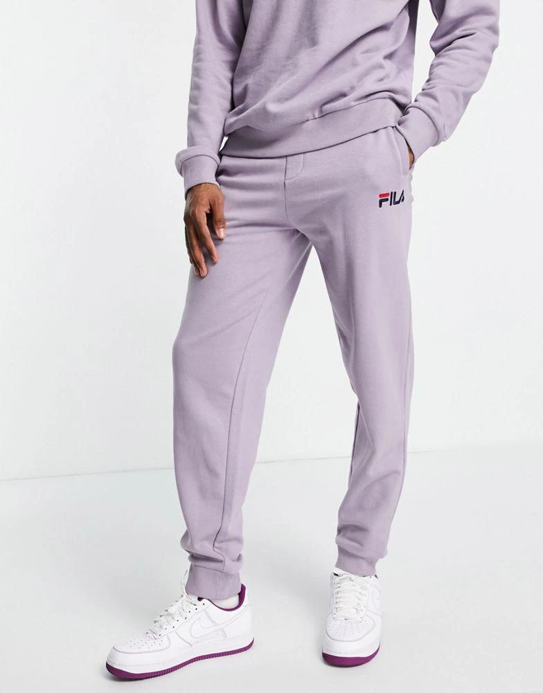 商品Fila|Fila joggers with logo in purple,价格¥173,第2张图片详细描述