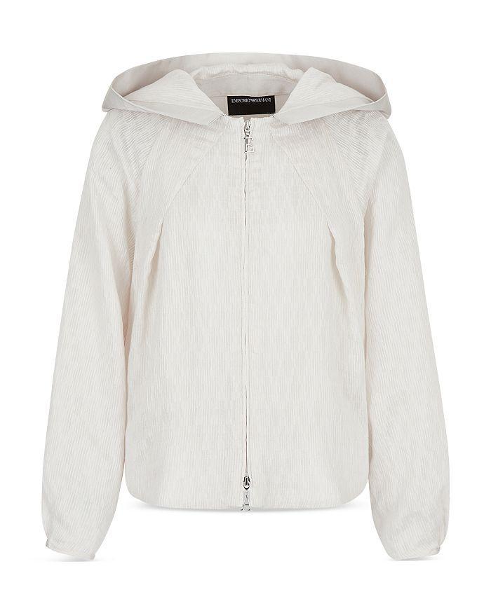 商品Armani|Caban Hooded Zip Jacket,价格¥2253,第7张图片详细描述