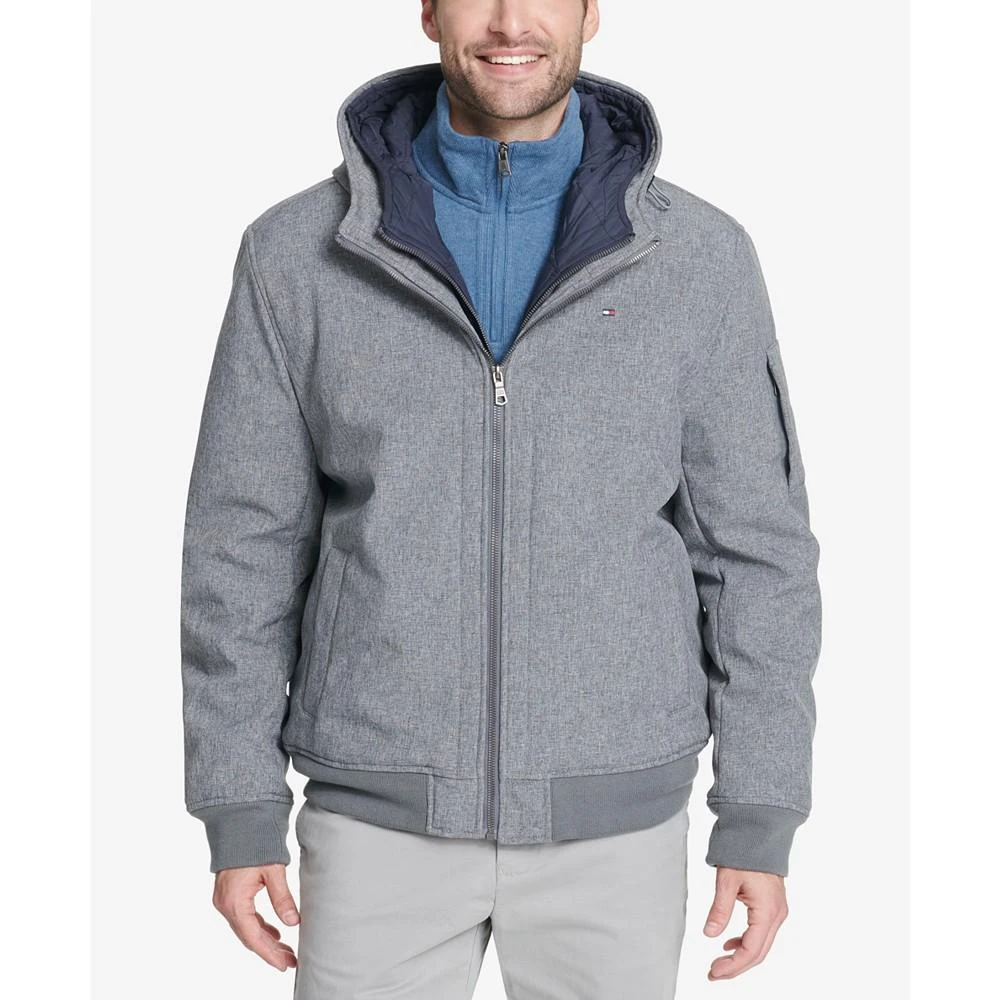 Tommy Hilfiger Soft-Shell Hooded Bomber Jacket with Bib 9