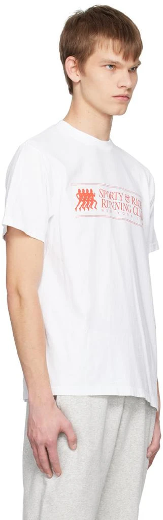 商品Sporty & Rich|White 94 Running Club T-Shirt,价格¥179,第2张图片详细描述