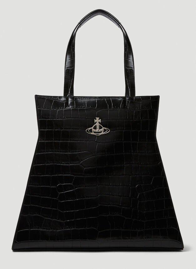 商品Vivienne Westwood|Monaco Tote Bag in Black,价格¥3626,第1张图片