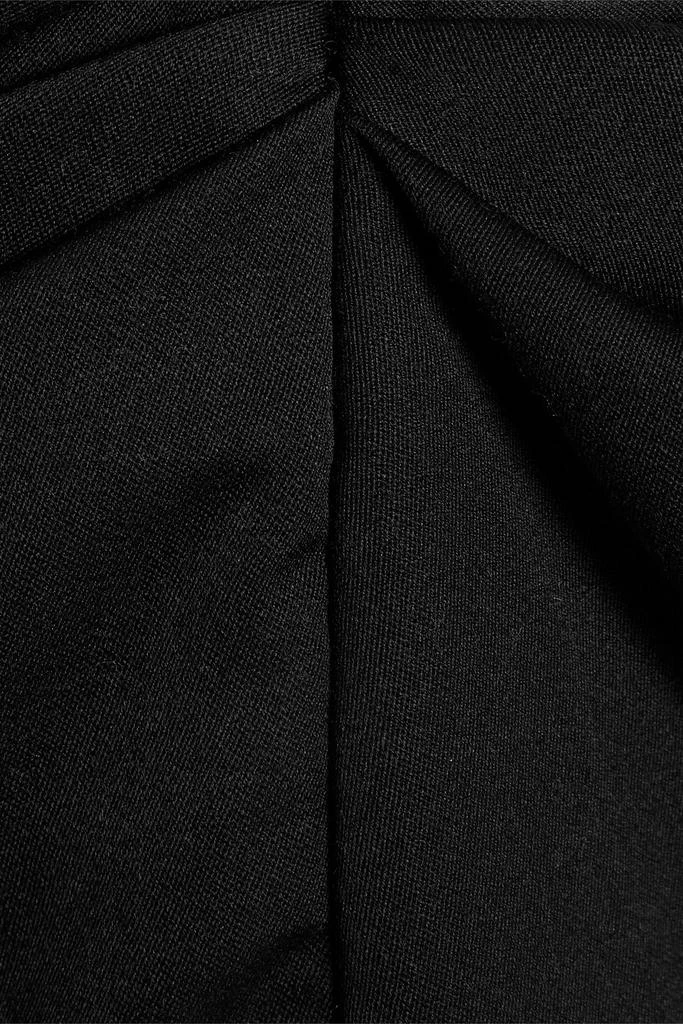 商品Dries Van Noten|Spany satin-paneled crepe midi skirt,价格¥2484,第4张图片详细描述