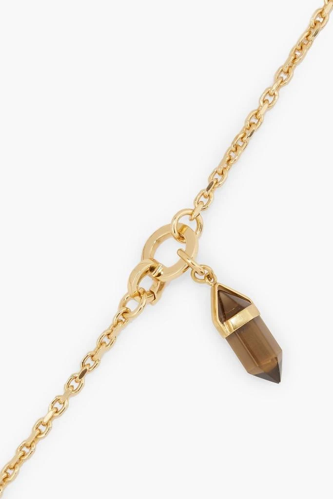 商品Cornelia Webb|24-karat gold-plated quartz necklace,价格¥1646,第2张图片详细描述
