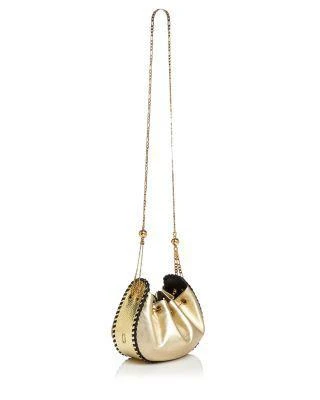 商品Marc Jacobs|MARC JACOBS Sway 54 Metallic Leather Bucket Bag,价格¥2383,第4张图片详细描述