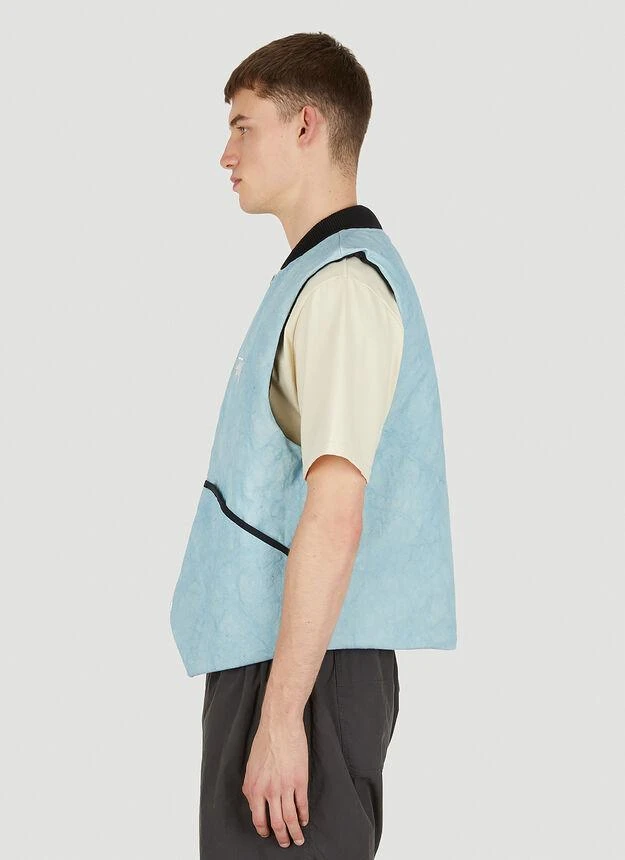 商品STUSSY|Primaloft Sleeveless Jacket in Blue,价格¥897,第3张图片详细描述