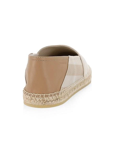 商品Burberry|Check Print Espadrilles,价格¥4112,第3张图片详细描述