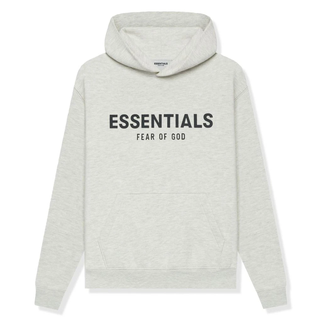 商品Essentials|Fear Of God Essentials Kids Oatmeal Hoodie,价格¥964,第1张图片