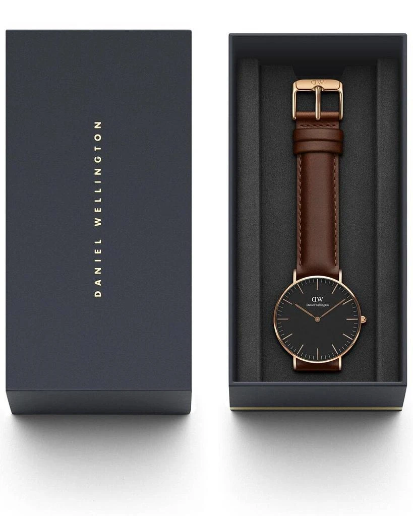 商品Daniel Wellington|Daniel Wellington Men's Classic St Mawes Watch,价格¥791,第2张图片详细描述