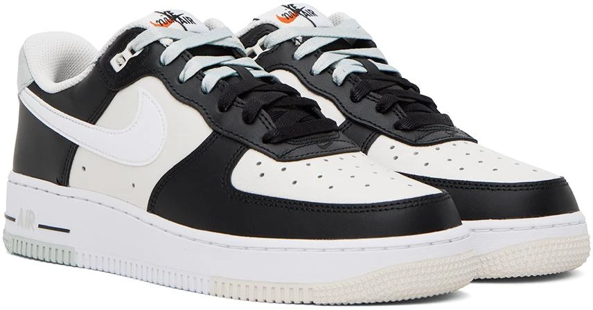 商品NIKE|Black & Off-White Air Force 1 '07 LV8 Sneakers,价格¥966,第4张图片详细描述