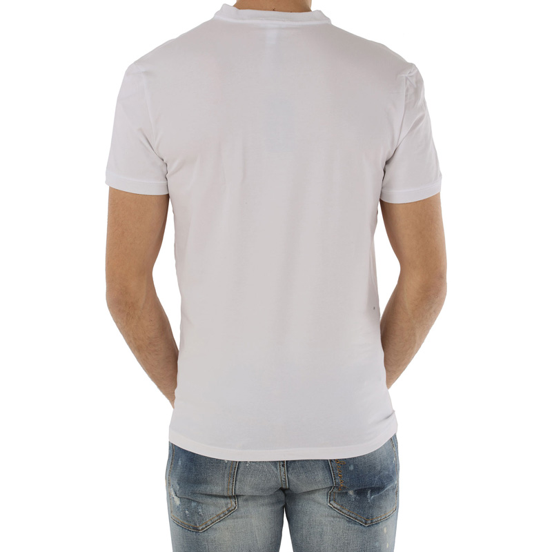 Dolce&Gabbana 杜嘉班纳 男士白色T恤 N8A05J-O0020-W0800商品第4张图片规格展示