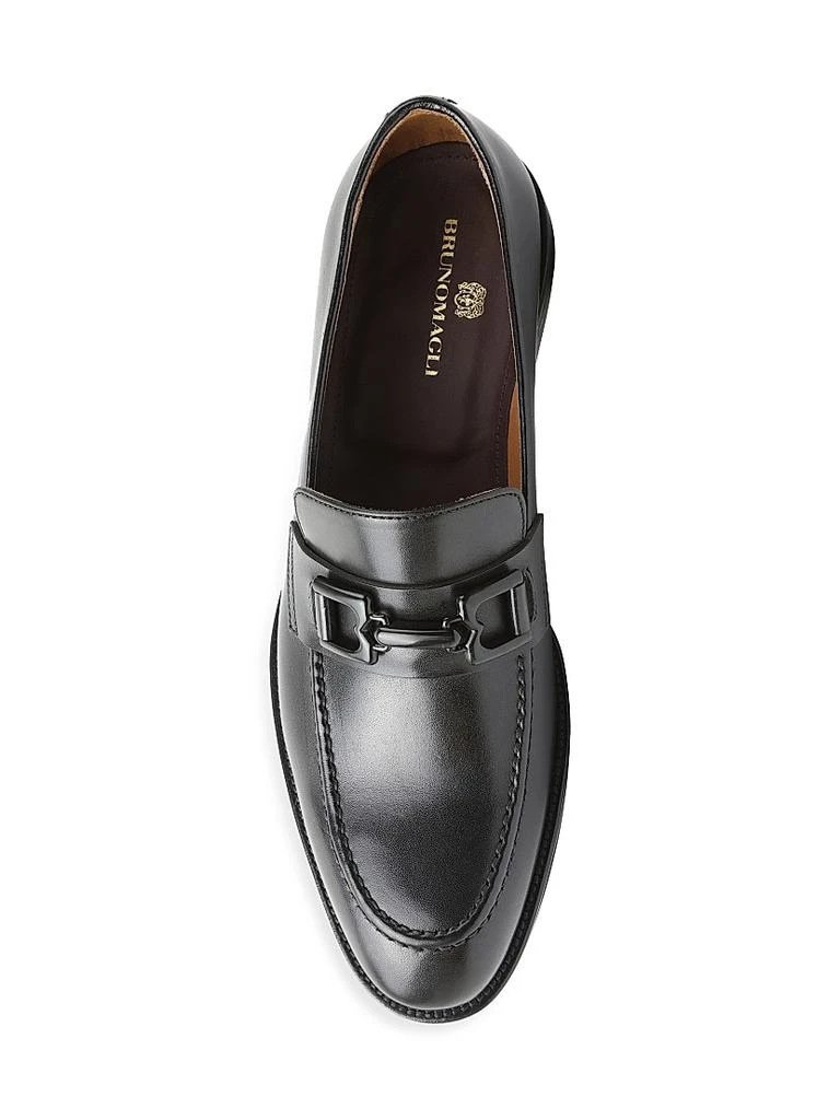 商品Bruno Magli|Alpha Leather Penny Loafers,价格¥2932,第4张图片详细描述
