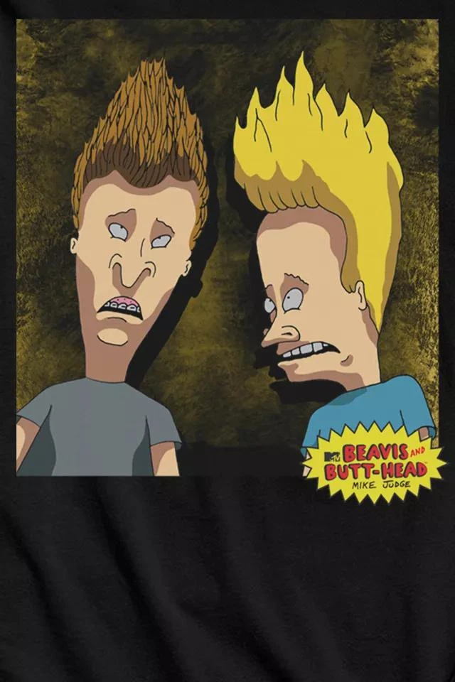 商品Urban Outfitters|Beavis And Butt-Head Long Sleeve Tee,价格¥303,第2张图片详细描述