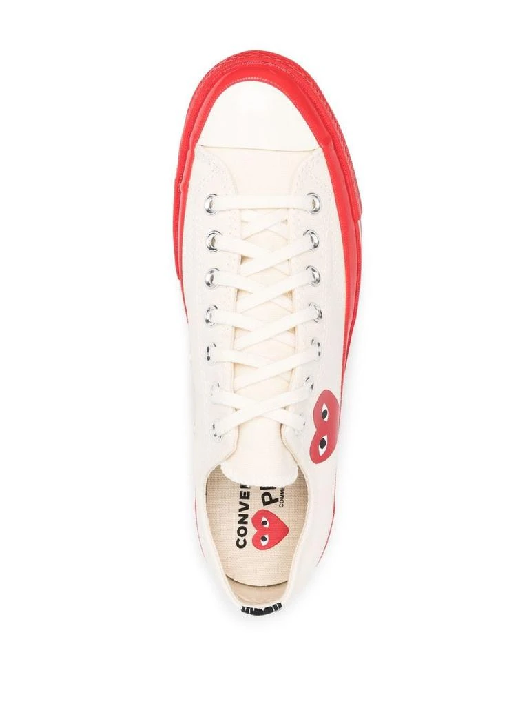 商品Comme des Garcons|COMME DES GARCONS PLAY - Chuck Taylor Low-top Sneakers,价格¥1147,第3张图片详细描述