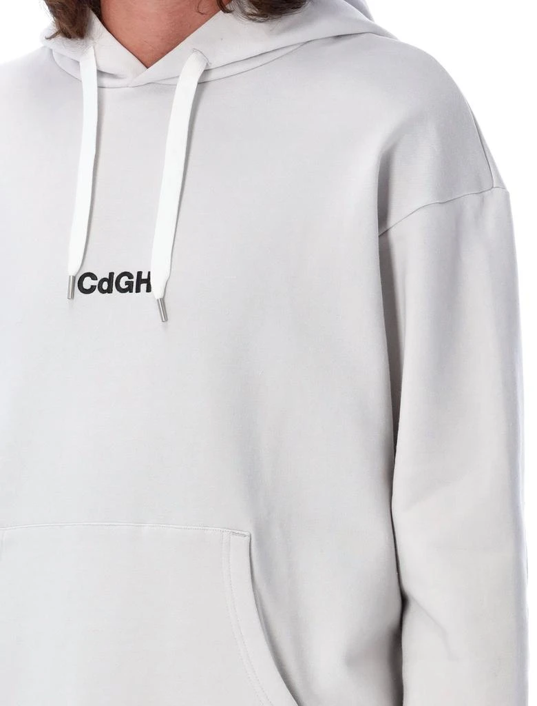 商品Comme des Garcons|Comme des Garçons Homme Plus	Logo Embroidered Hoodie,价格¥2361,第3张图片详细描述