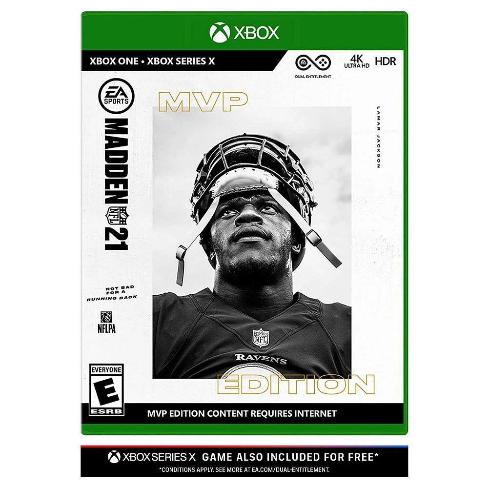 商品Electronic Arts|Madden NFL 21 MVP Edition - Xbox One/Series X,价格¥748,第1张图片