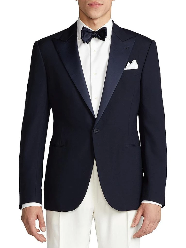 商品Ralph Lauren|Formal Gregory Peak Lapel Single-Button Sport Coat,价格¥18678,第1张图片