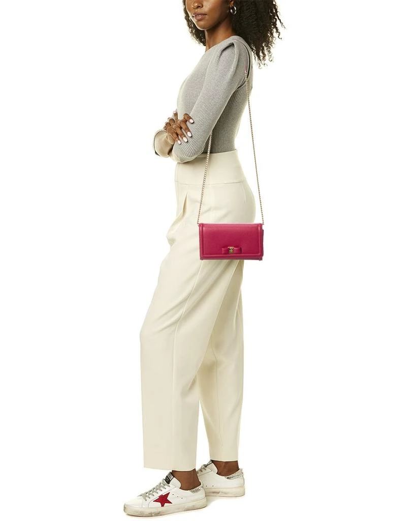 商品Salvatore Ferragamo|Salvatore Ferragamo Vara Bow Mini Leather Crossbody,价格¥6306,第4张图片详细描述
