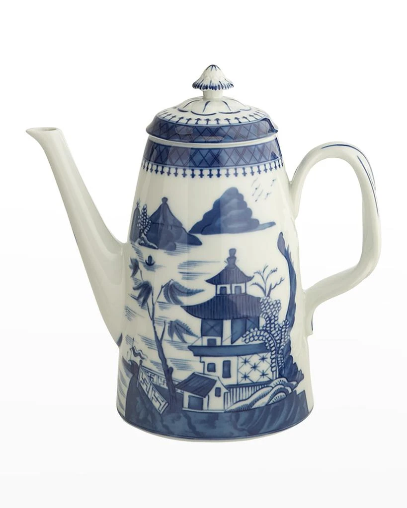 商品Mottahedeh|Blue Canton Coffee Pot,价格¥1863,第1张图片