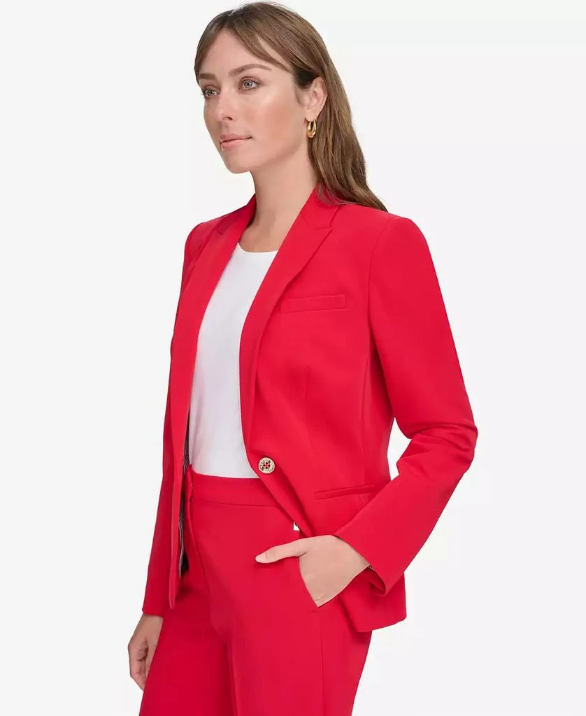 商品Tommy Hilfiger|Women’s One-Button Blazer,价格¥1110,第5张图片详细描述