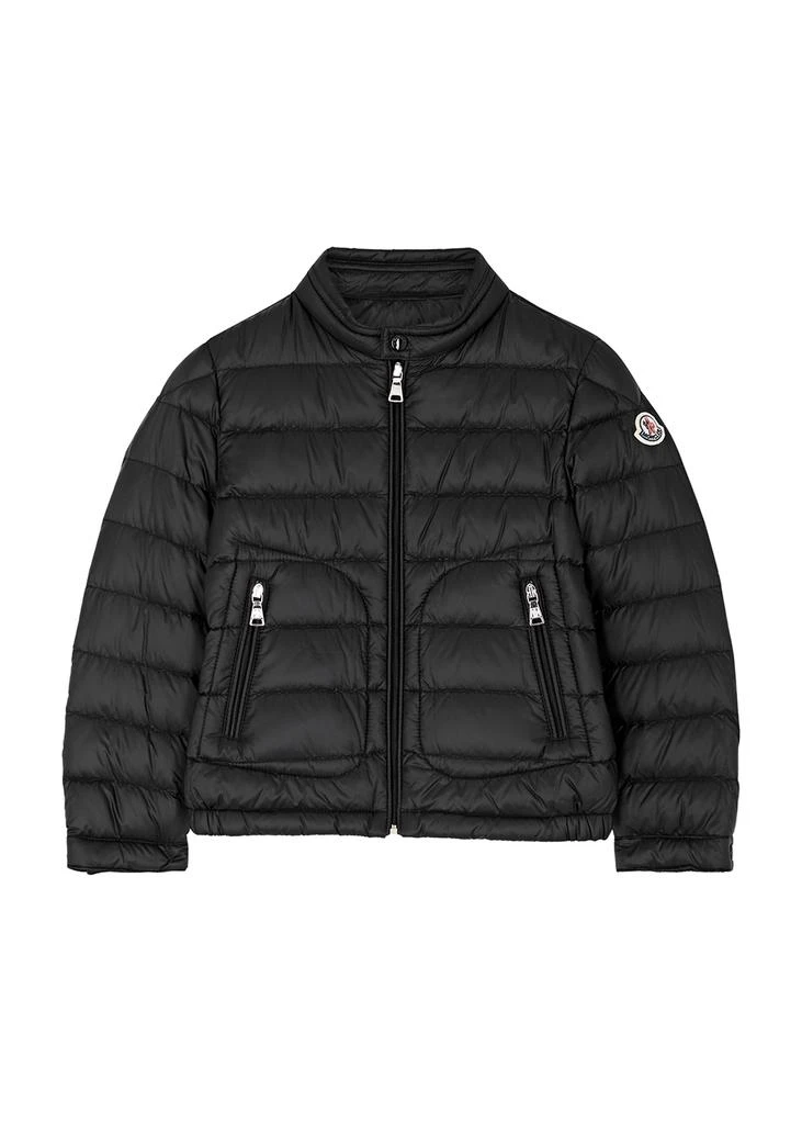 商品Moncler|KIDS Acorus black quilted shell jacket (5-6 years),价格¥2868,第1张图片