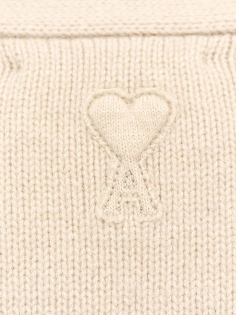 商品AMI|Merinos wool and cashmere cardigan,价格¥3381,第3张图片详细描述