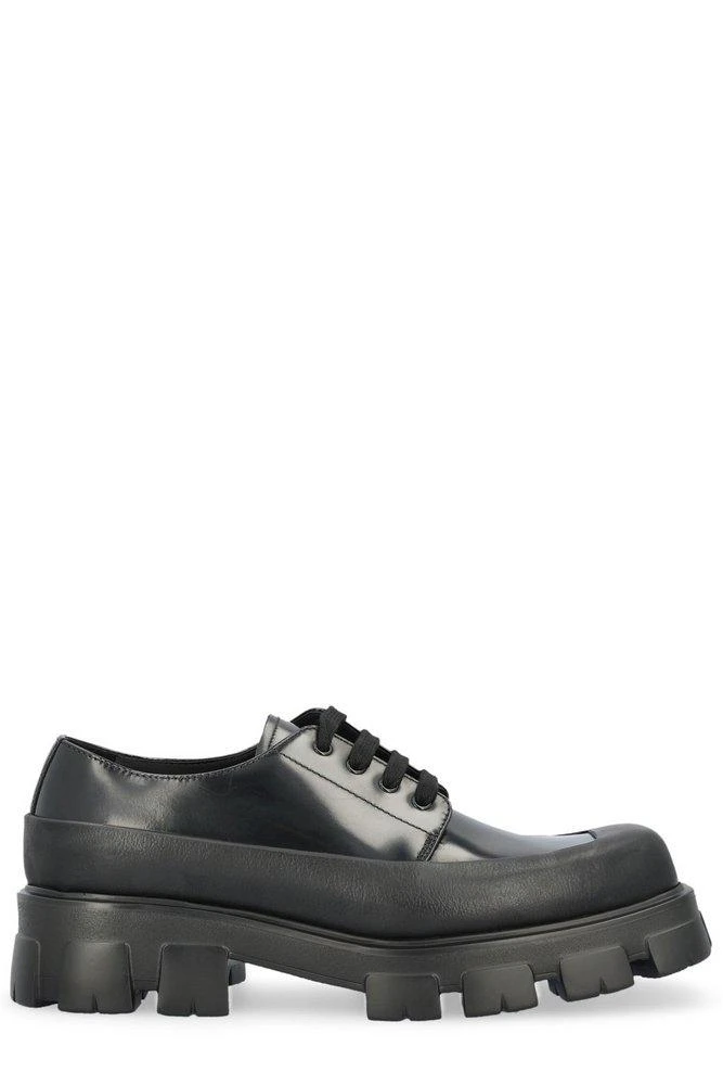 商品Prada|Prada Chunky Lace-Up Derby Shoes,价格¥7949,第1张图片