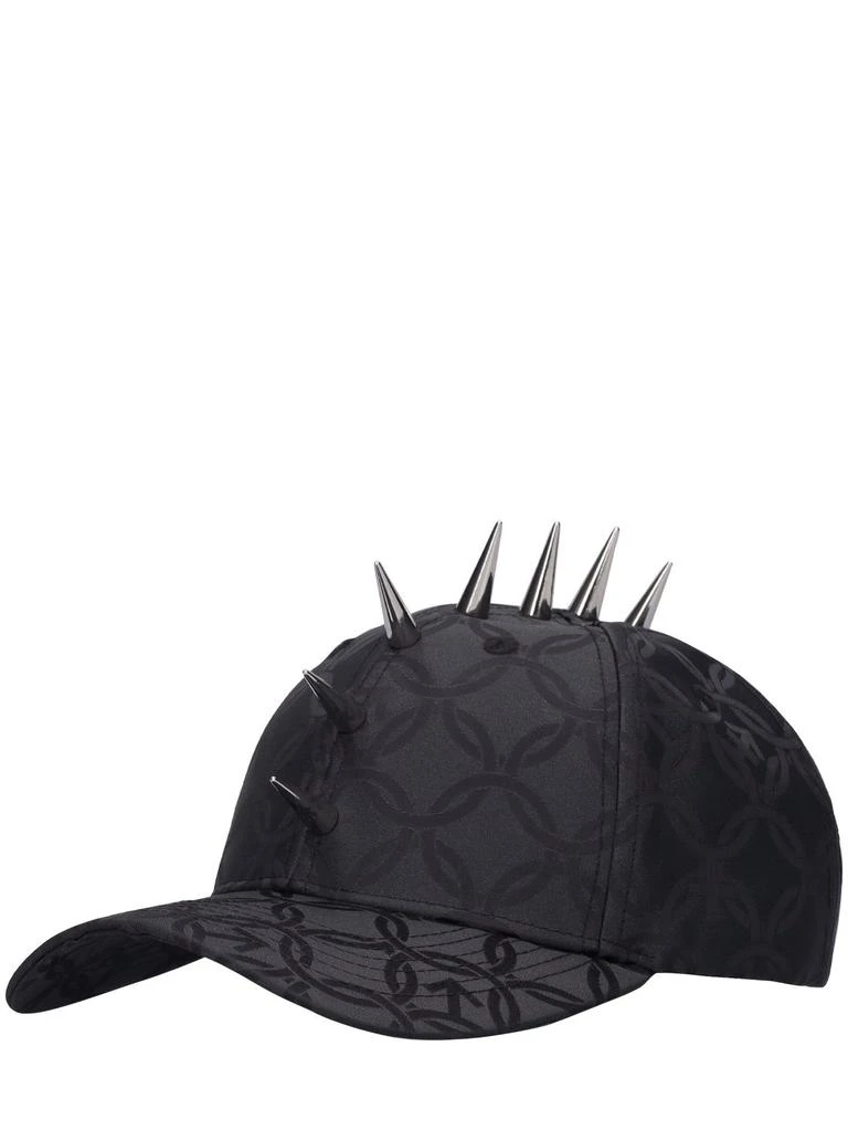 商品Charles Jeffrey Loverboy|Logo Jacquard Studded Baseball Cap,价格¥597,第1张图片详细描述