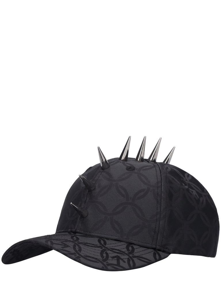 商品Charles Jeffrey Loverboy|Logo Jacquard Studded Baseball Cap,价格¥1158,第1张图片