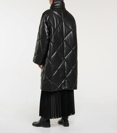 商品STAND STUDIO|Anissa绗缝人造皮革大衣,价格¥2881,第3张图片详细描述