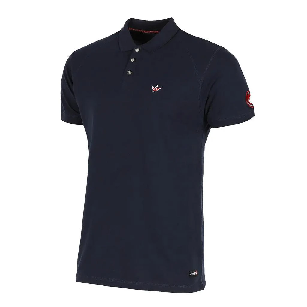 Canada Weather Gear Men's Pique Polo with Ribbed Collar and Cuff 商品