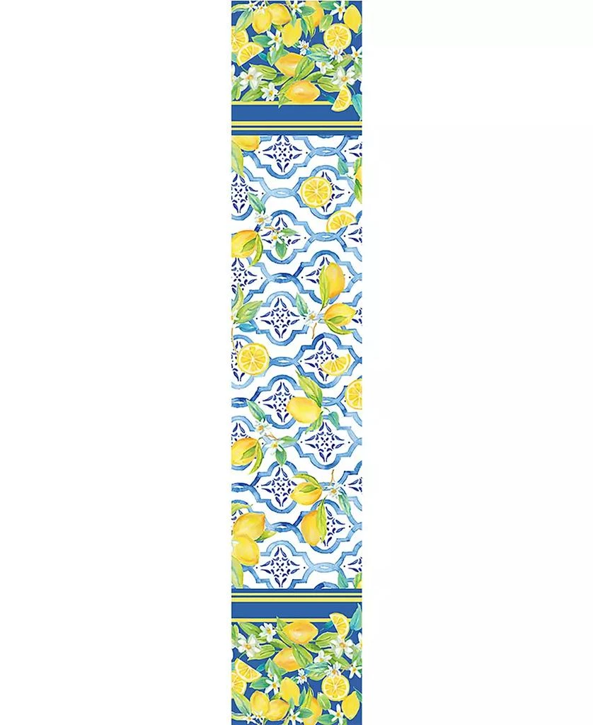 商品Laural Home|Lovely Lemons 13x72 Table Runner,价格¥297,第2张图片详细描述