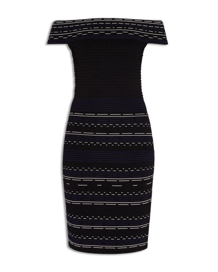 商品Ted Baker London|Diraz Off-the-Shoulder Ribbed Knit Dress,价格¥985,第5张图片详细描述