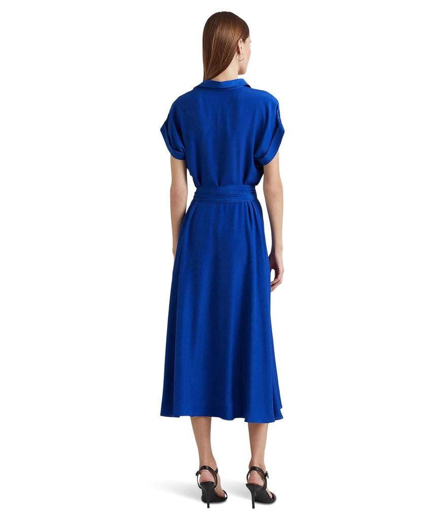 商品Ralph Lauren|Belted Crepe Dress,价格¥1079,第3张图片详细描述