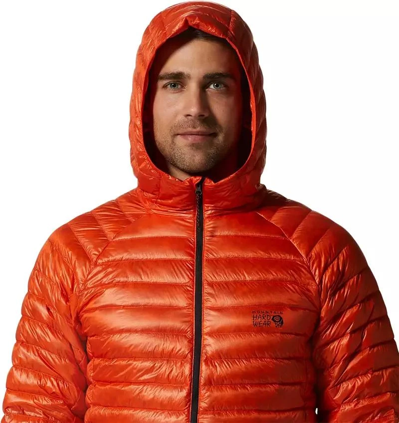 商品Mountain Hardwear|Mountain Hardwear Men's Ghost Whisperer Ultra Light Down Full-Zip Hooded Jacket,价格¥3250,第4张图片详细描述