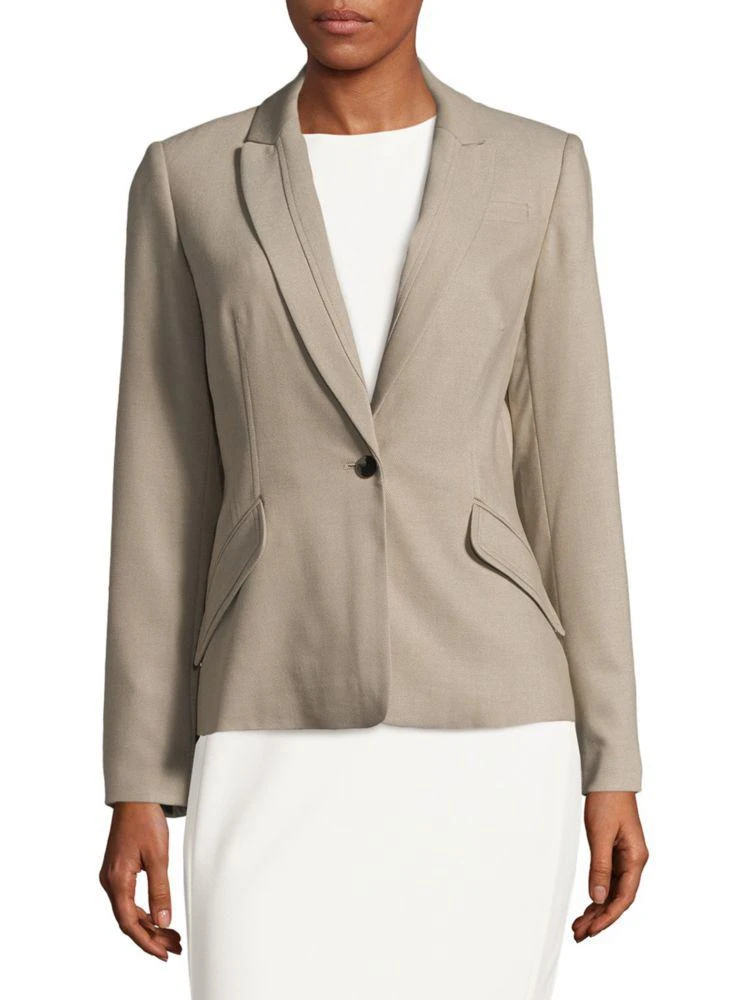 商品Calvin Klein|Notch Lapel Jacket,价格¥435,第1张图片