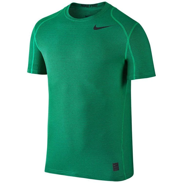 商品NIKE|Men's Pro Dri-FIT Fitted Striped Training Top,价格¥195,第1张图片