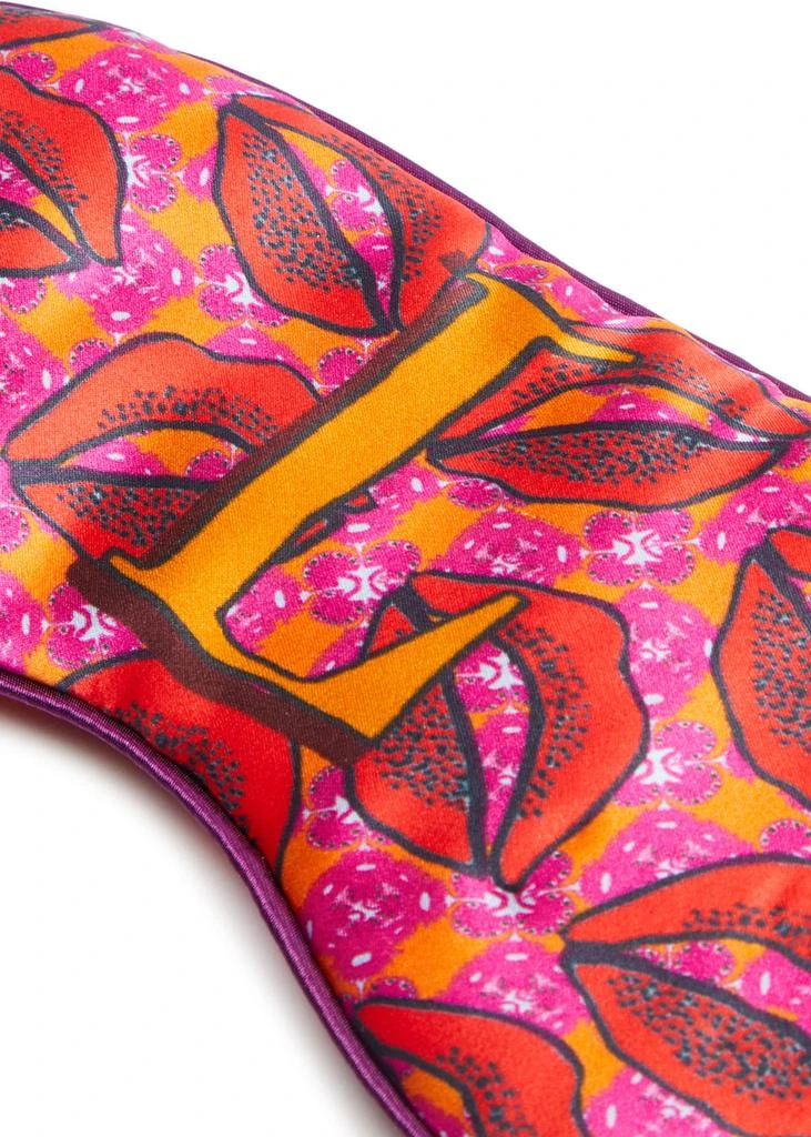 商品JESSICA RUSSELL FLINT|L Is For Lips silk eye mask,价格¥405,第3张图片详细描述