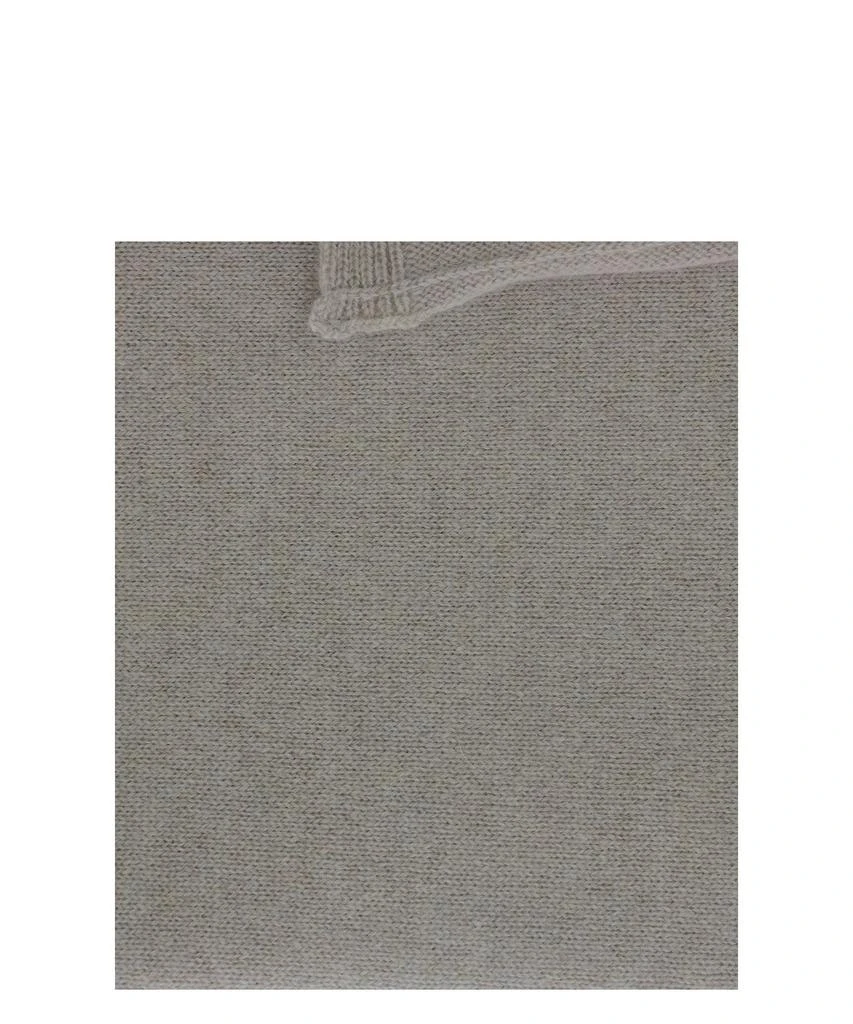 商品G.A.Emme|Pure Cashmere Shawl Scarves Beige,价格¥1214,第2张图片详细描述