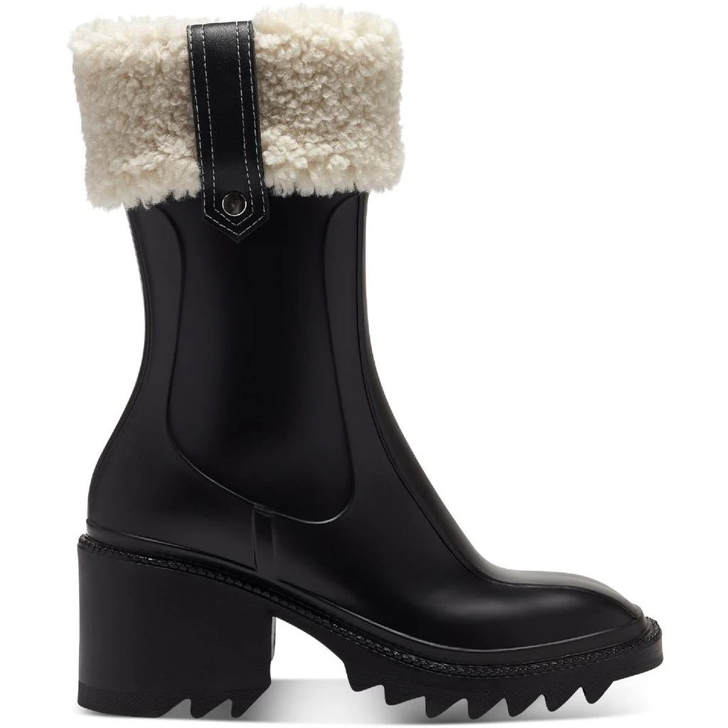 商品INC International|Eddiie 2 Womens Faux Shearling Mid-Calf Rain Boots,价格¥262,第3张图片详细描述