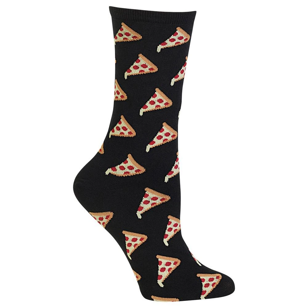 商品Hot Sox|Women's  Pizza Fashion Crew Socks,价格¥69,第1张图片