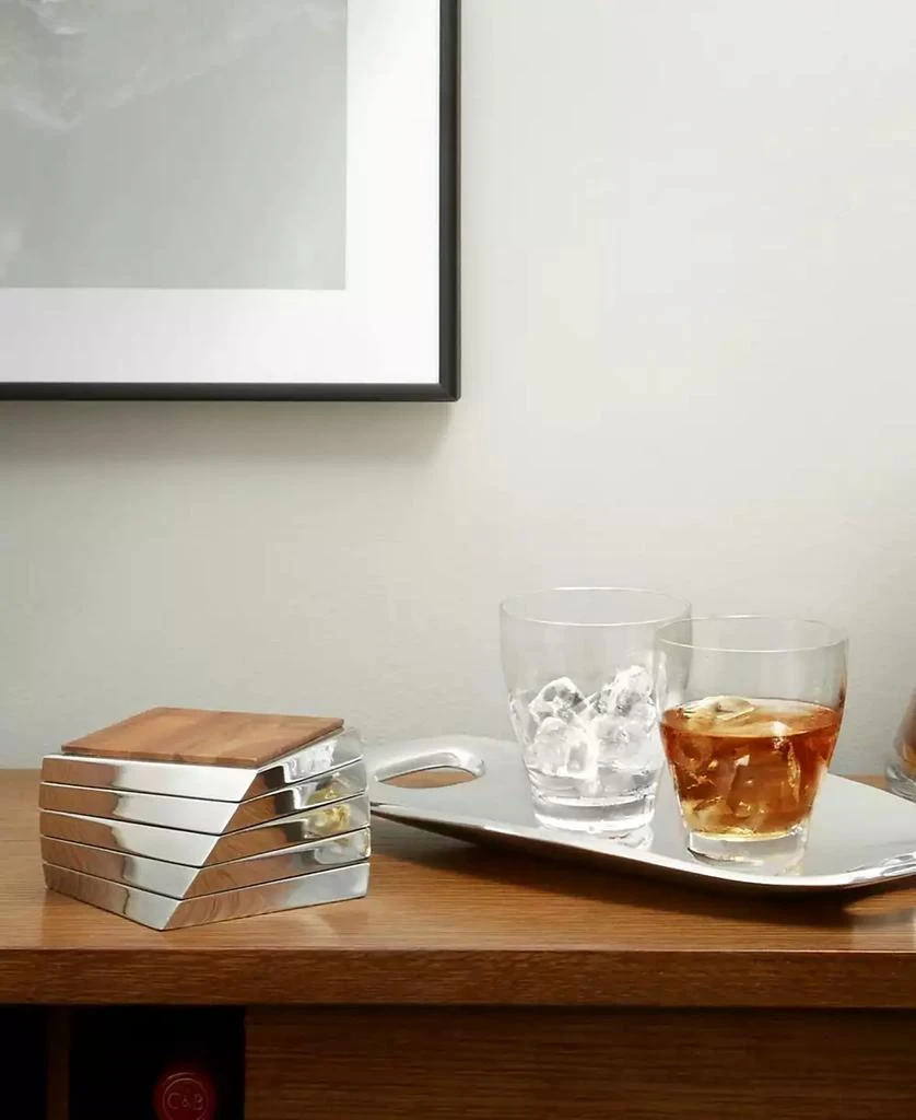 商品Nambé|Nambe Twist Set of 6 Coasters,价格¥945,第3张图片详细描述