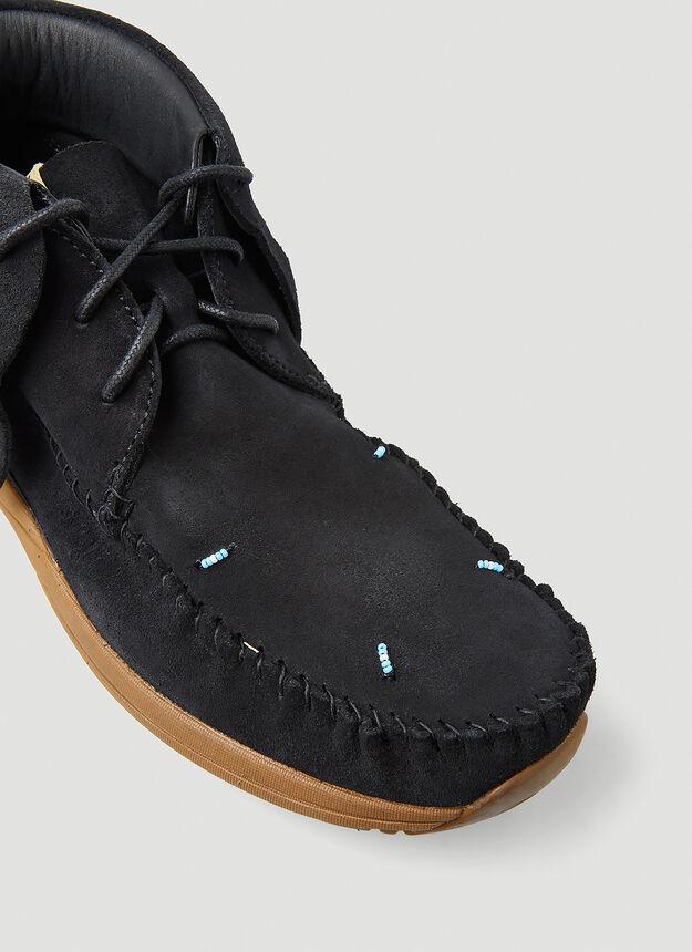 Shaman Folk Boots in Black商品第5张图片规格展示